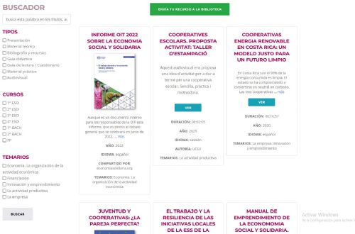 Biblioteca de recursos ESSCOOP