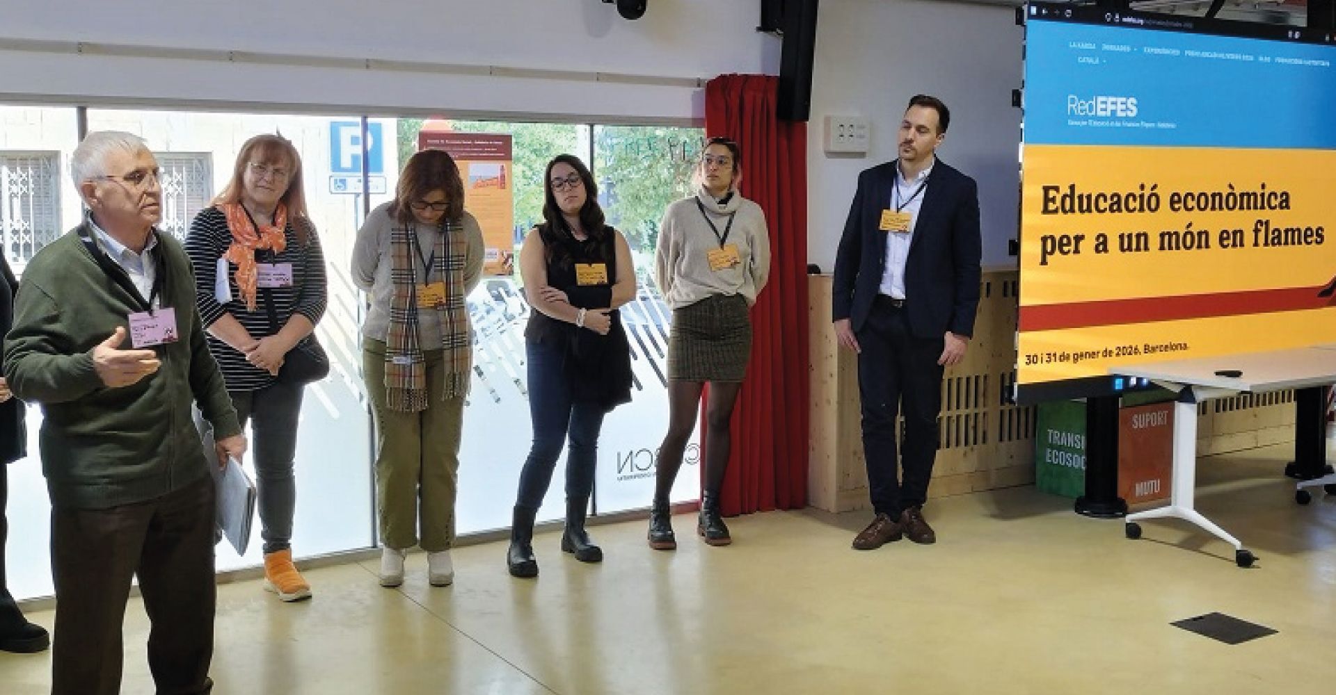 Miradas de Futuro se presenta en las VI Jornadas Estatales de RedEFES en Barcelona