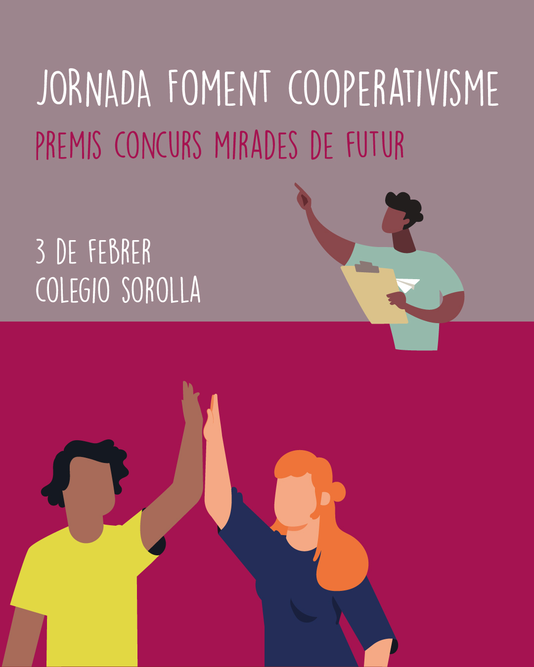 La UCEV i ESSCOOP entreguen al febrer els premis de la I edició del Certamen de vídeos Mirades de Futur per a alumnat d'FP